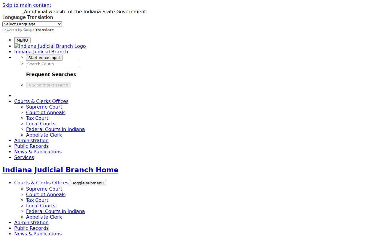 Clark County court date search tips